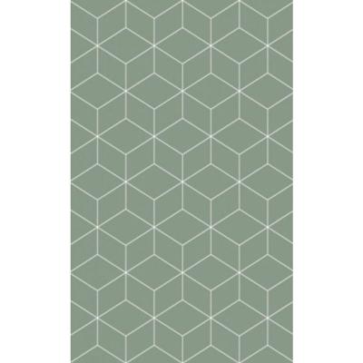 Керамическая плитка Веста 2 Unitile Life 250х400 зеленый низ (1-й сорт)